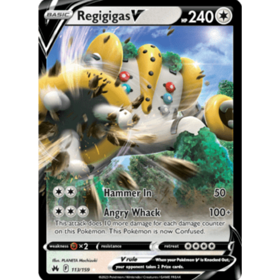 Regigigas V (113/159) [Sword & Shield: Crown Zenith]