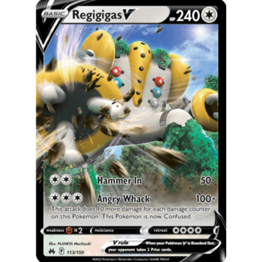 Regigigas V (113/159) [Sword & Shield: Crown Zenith]