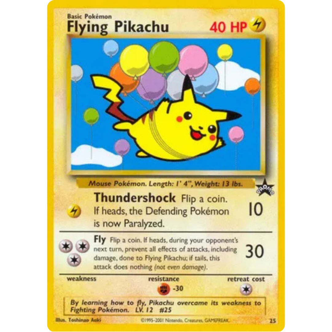 Flying Pikachu 025/53  WoTC Promo - Promo