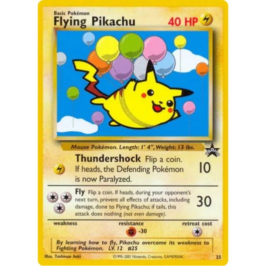 Flying Pikachu 025/53  WoTC Promo - Promo