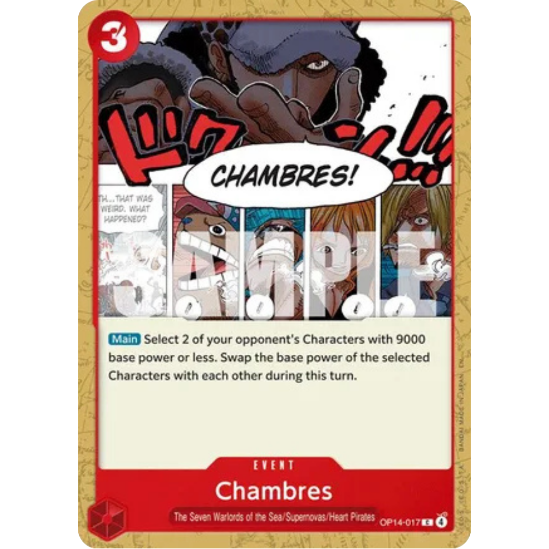 Chambres (OP14-017) - The Azure Sea's Seven
