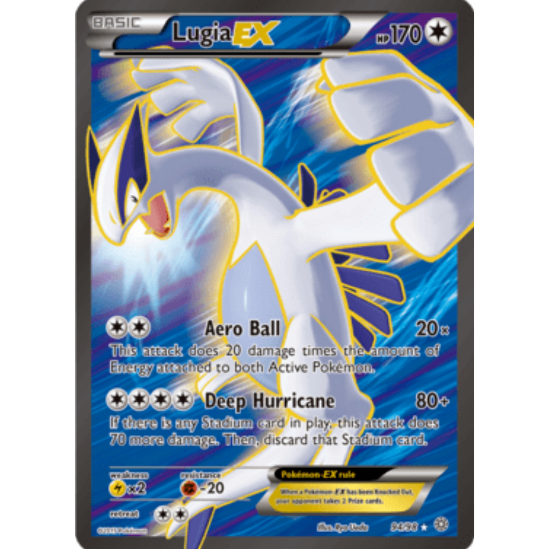 Lugia EX (94 Full Art) 094  - Holofoil XY  Ancient Origins - Ultra Rare