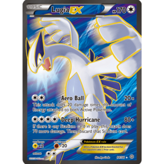 Lugia EX (94 Full Art) 094  - Holofoil XY  Ancient Origins - Ultra Rare