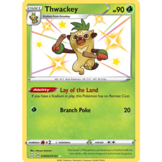 Thwackey (SV005/SV122) [Sword & Shield: Shining Fates]