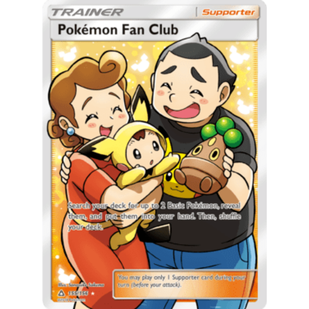 Pokemon Fan Club (Full Art)  - Holofoil SM  Ultra Prism - Ultra Rare