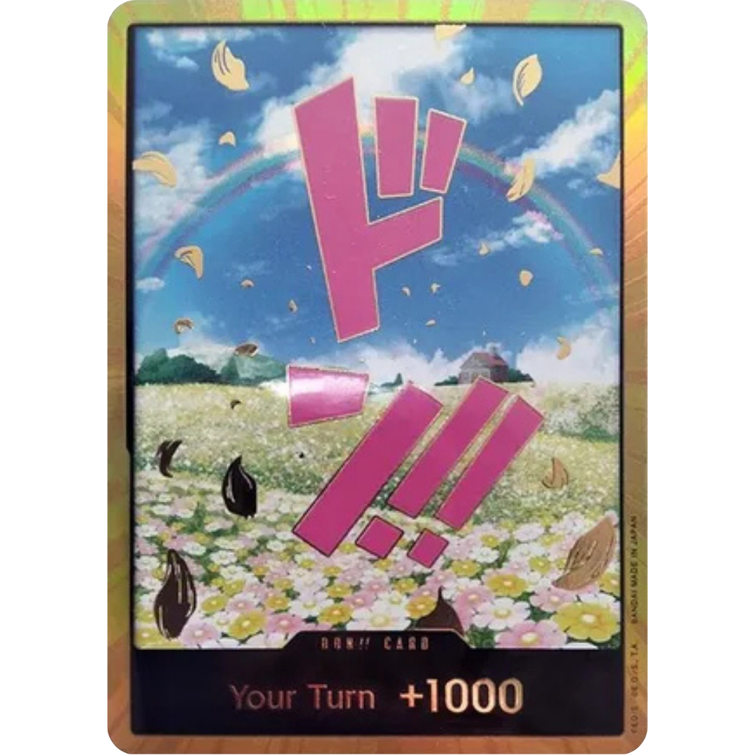 DON!! Card (Rebecca) (Gold) - Premium Booster -The Best- Foil