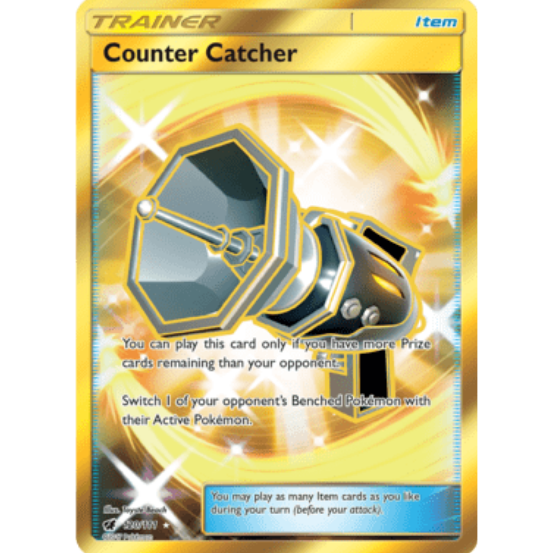 Counter Catcher (Secret) 120  - Holofoil SM  Crimson Invasion - Secret Rare