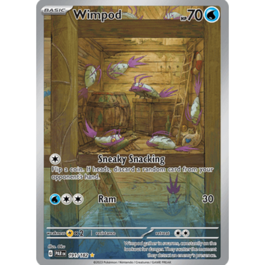 Wimpod 191/182  - Holofoil SV04 Paradox Rift - Illustration Rare