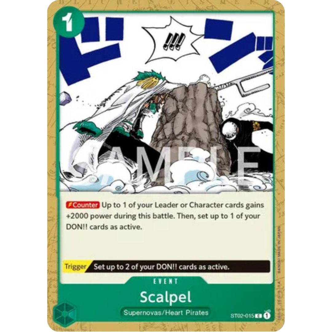 Scalpel (ST02-015) - Revision Pack Cards