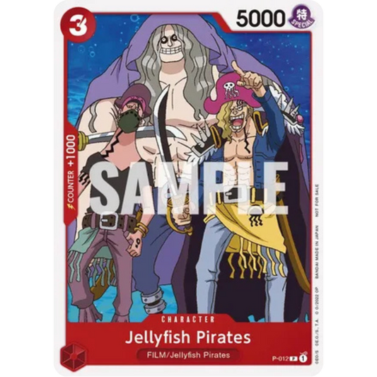 Jellyfish Pirates (One Piece Film Red) (P-012) - One Piece Promotion Cards