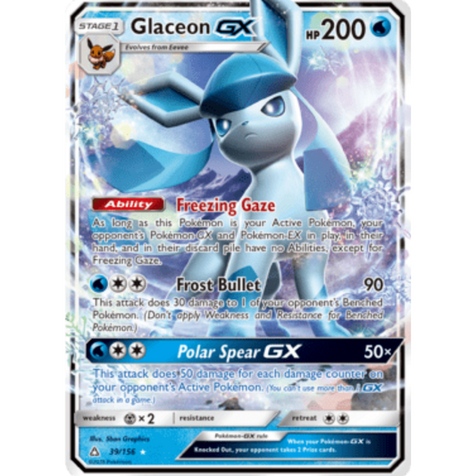 Glaceon GX (39/156) [Sun & Moon: Ultra Prism]
