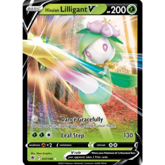 Hisuian Lilligant V (017/189) [Sword & Shield: Astral Radiance]