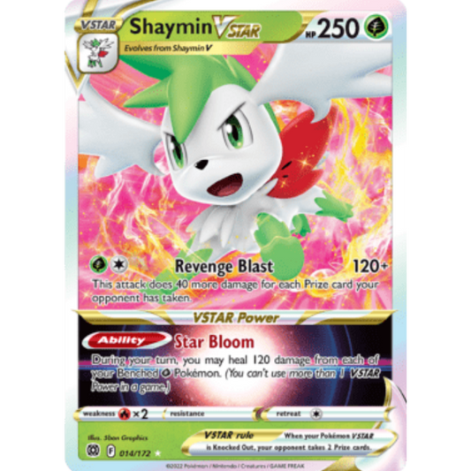 Shaymin VSTAR (014/172) [Sword & Shield: Brilliant Stars]