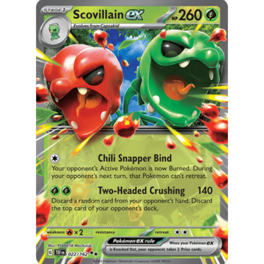 Scovillain ex (022/162) [Scarlet & Violet: Temporal Forces]