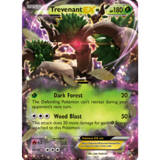 Trevenant EX 019/160  - Holofoil XY  Primal Clash - Ultra Rare