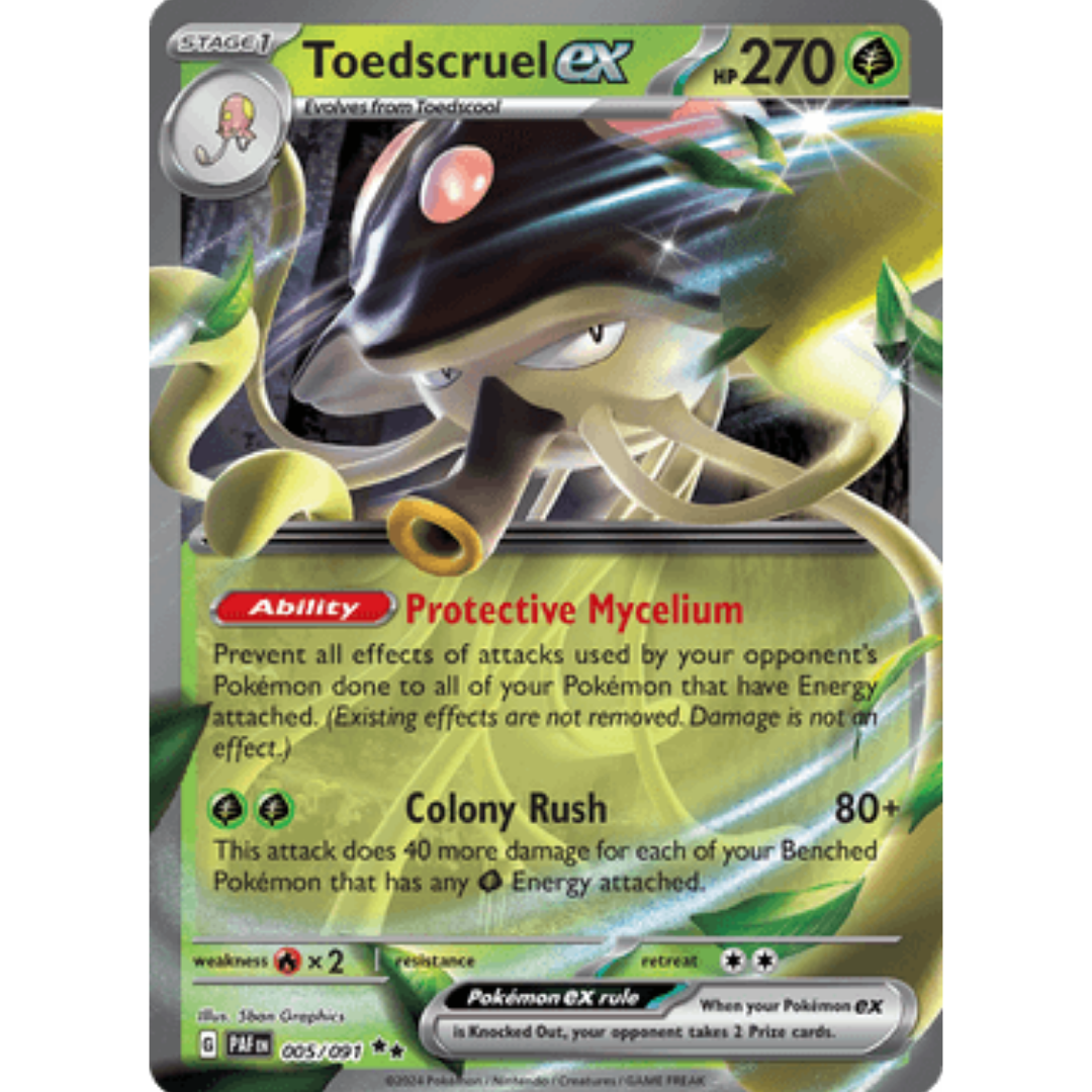 Toedscruel ex (005/091) [Scarlet & Violet: Paldean Fates]