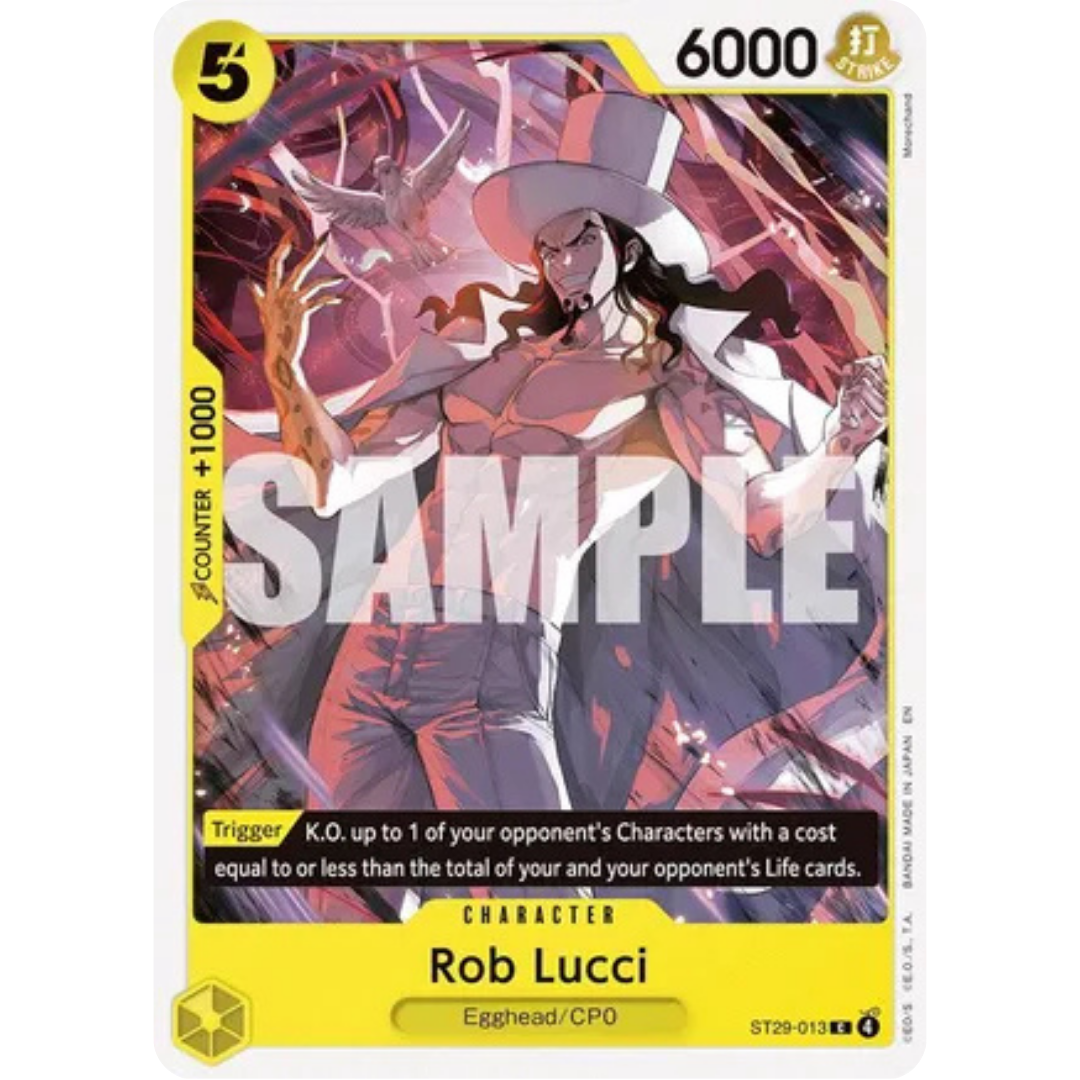 Rob Lucci (ST29-013) - Starter Deck 29: Egghead