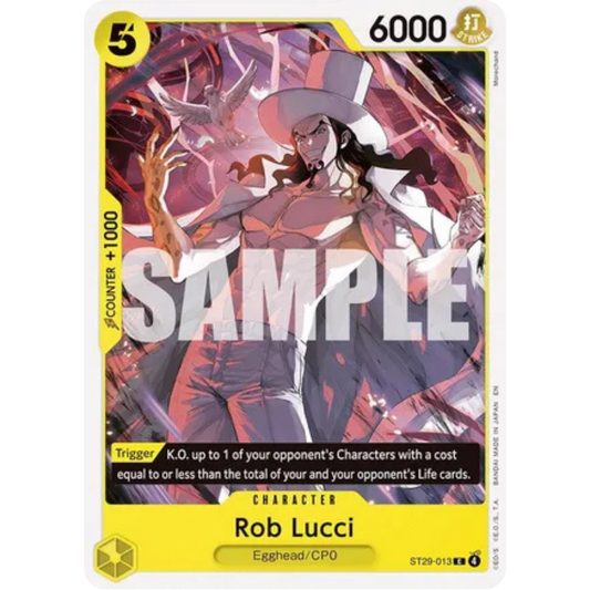 Rob Lucci (ST29-013) - Starter Deck 29: Egghead