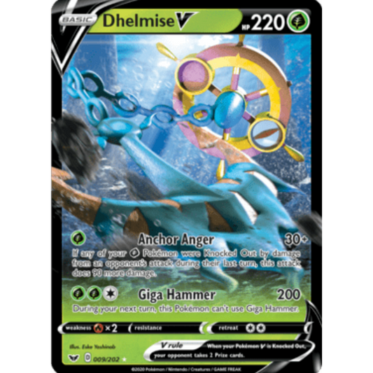 Dhelmise V (009/202) [Sword & Shield: Base Set]