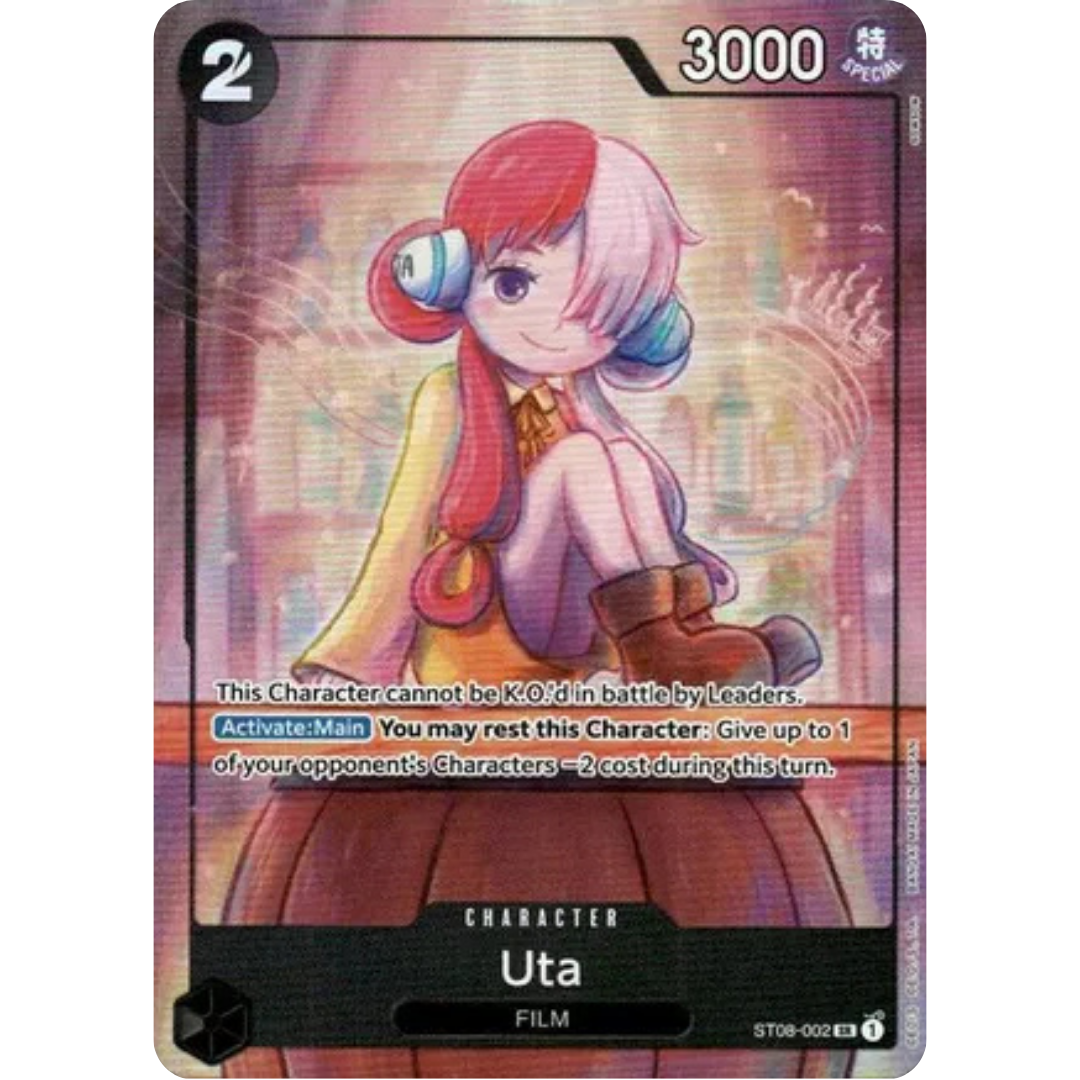 Uta - ST08-002 (Premium Card Collection -Uta-) (ST08-002) - One Piece Promotion Cards Foil