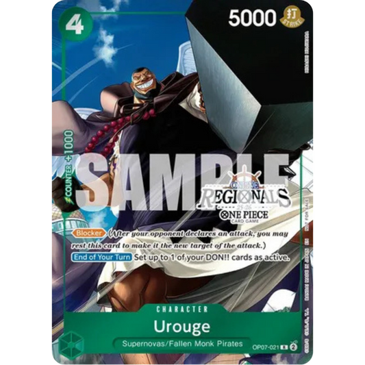 Urouge (Online Regional Participation Pack 2025 Vol.1) (OP07-021) - One Piece Promotion Cards Foil