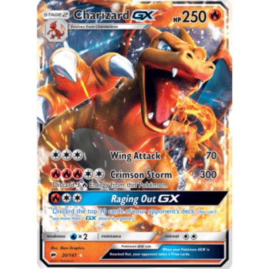Charizard GX (20/147) [Sun & Moon: Burning Shadows]