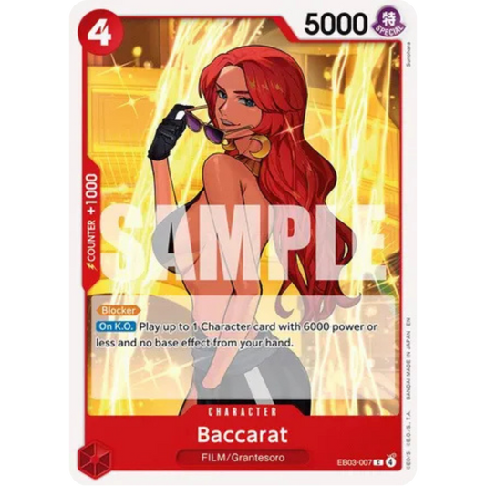 Baccarat (EB03-007) - Extra Booster: One Piece Heroines Edition