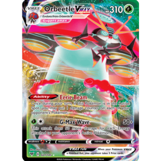 Orbeetle VMAX (021/185) [Sword & Shield: Vivid Voltage]
