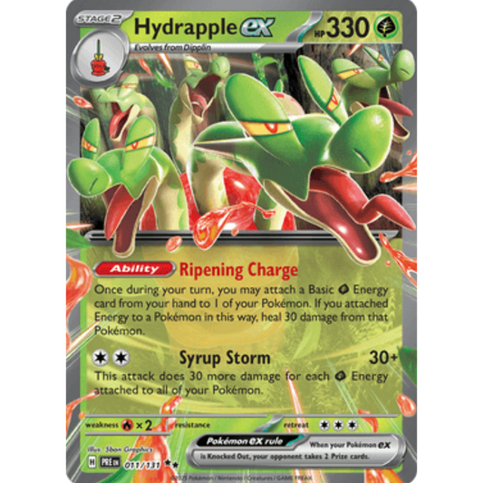 Hydrapple ex 011/131  - Holofoil SV Prismatic Evolutions - Double Rare
