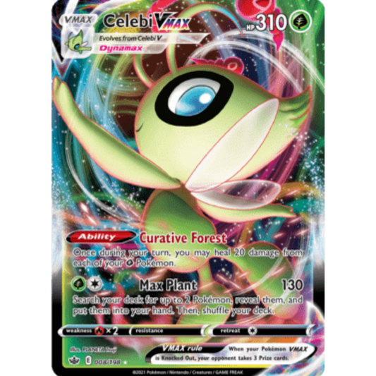 Celebi VMAX (008/198) [Sword & Shield: Chilling Reign]