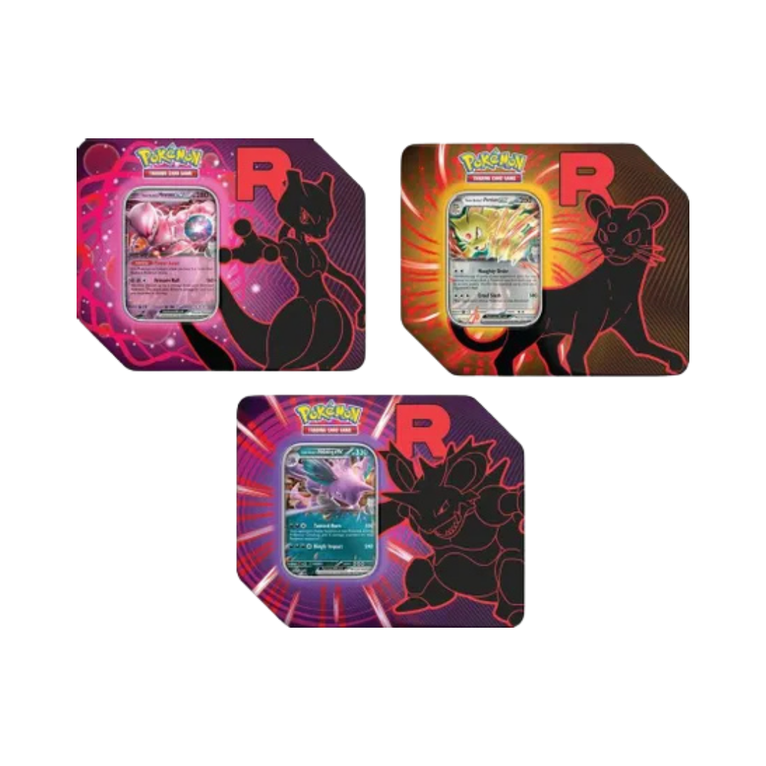 Team Rocket Tin [Set of 3]