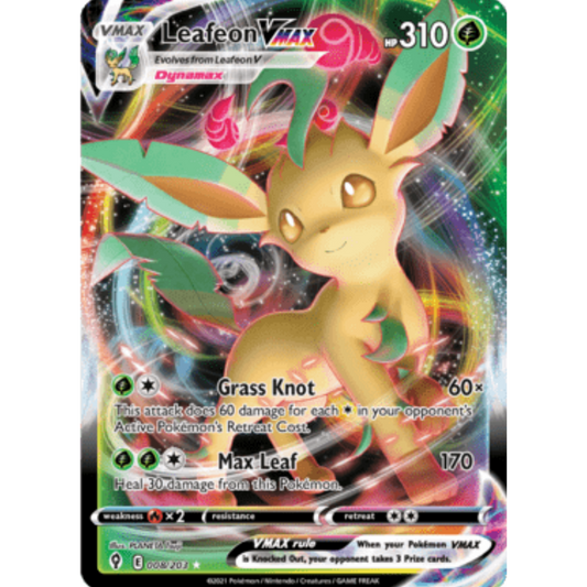 Leafeon VMAX (008/203) [Sword & Shield: Evolving Skies]