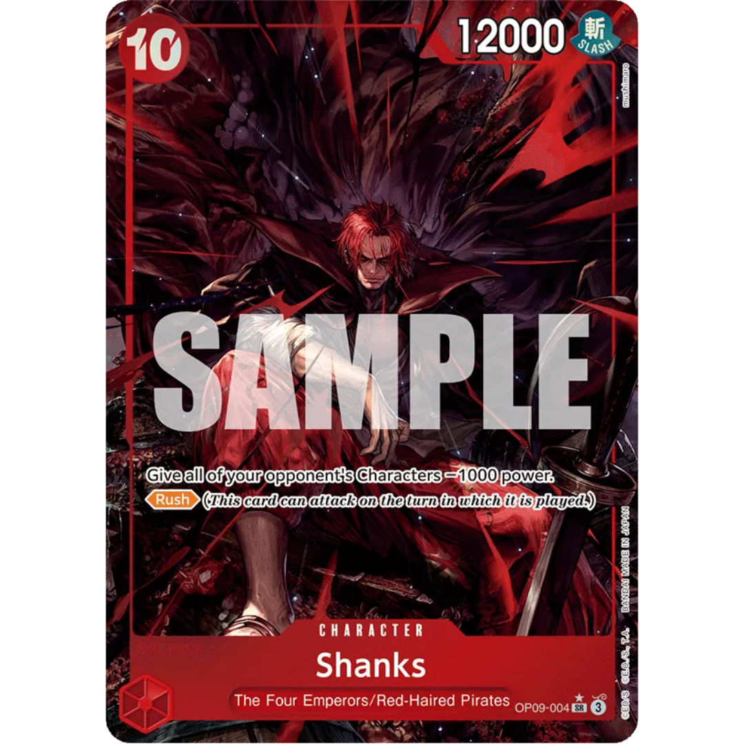 Shanks (004) (Alternate Art) (OP09-004) - Emperors in the New World Foil