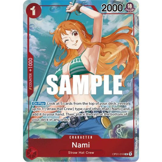 Nami (Parallel) (OP01-016) - Romance Dawn Foil