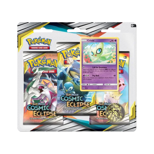 Cosmic Eclipse 3 Pack Blister [Celebi]