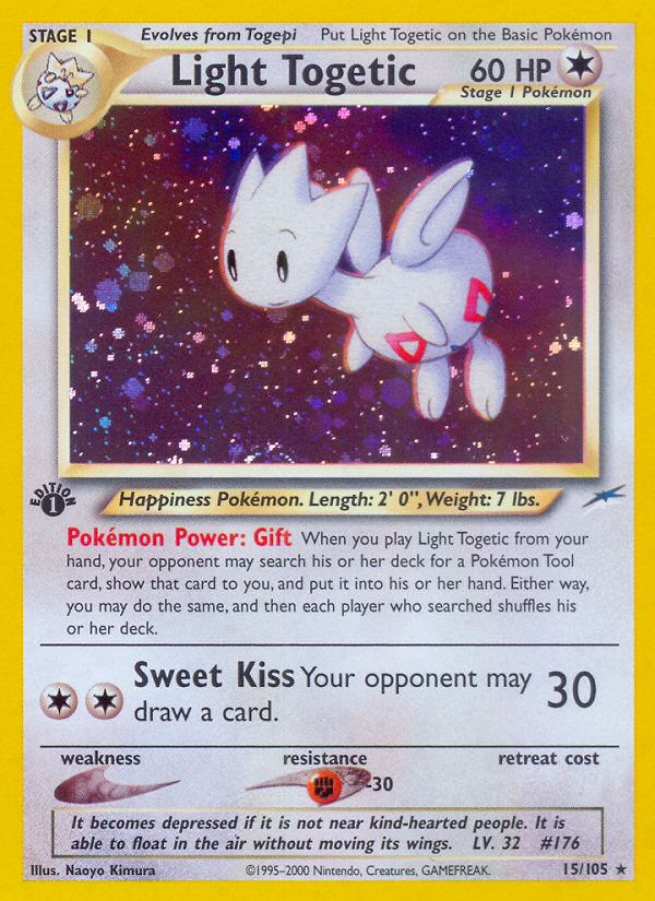 Light Togetic  - 1st Edition Holofoil Neo Destiny - Holo Rare