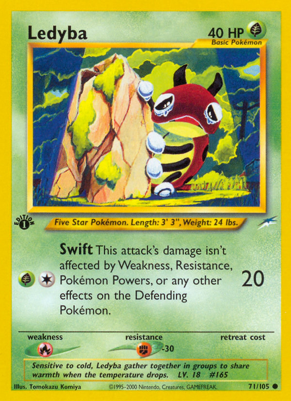 Ledyba 071  - 1st Edition Neo Destiny - Common