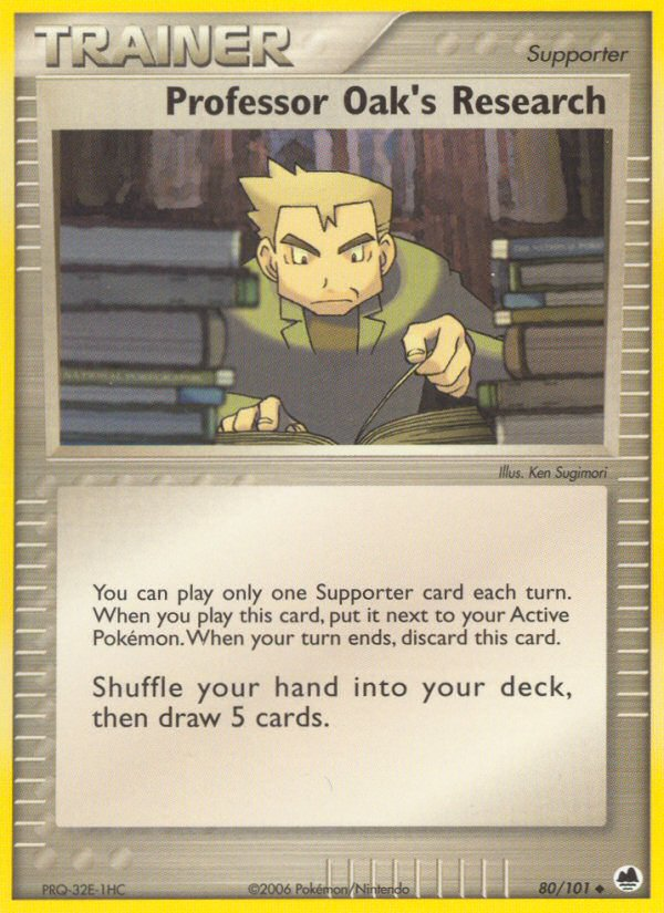 Professor Oak's Research  Dragon Frontiers - Uncommon