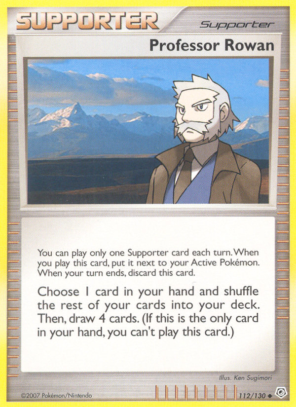 Professor Rowan  Diamond and Pearl - Uncommon