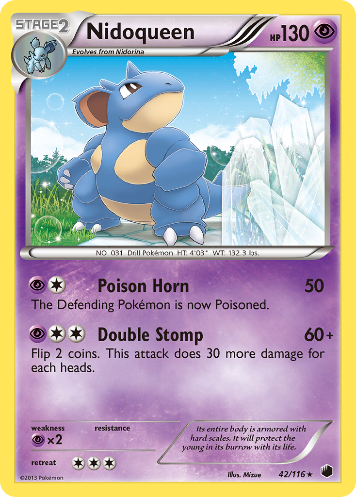 Nidoqueen/116  Plasma Freeze - Rare