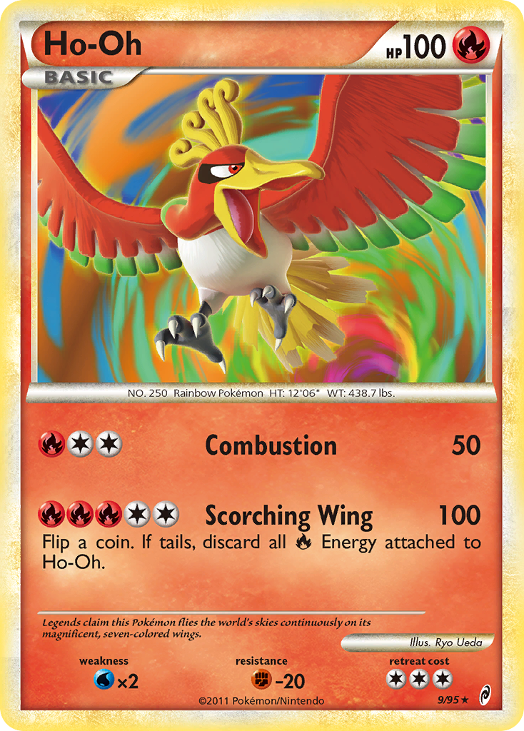 Ho-Oh  - Holofoil Call of Legends - Holo Rare