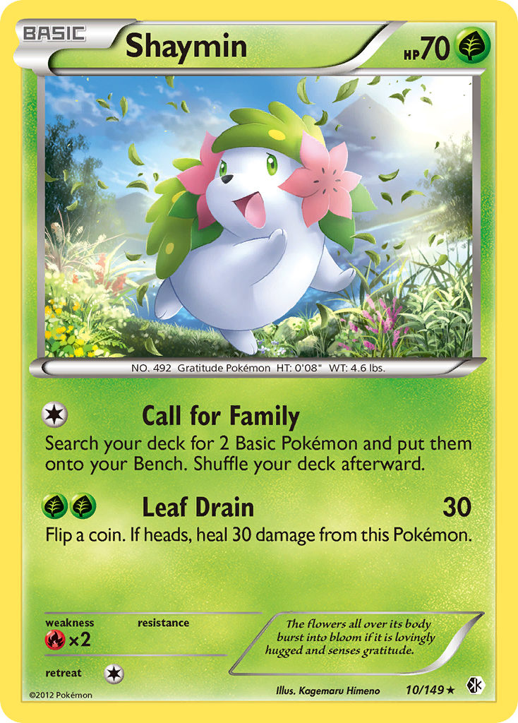 Shaymin  Boundaries Crossed - Rare
