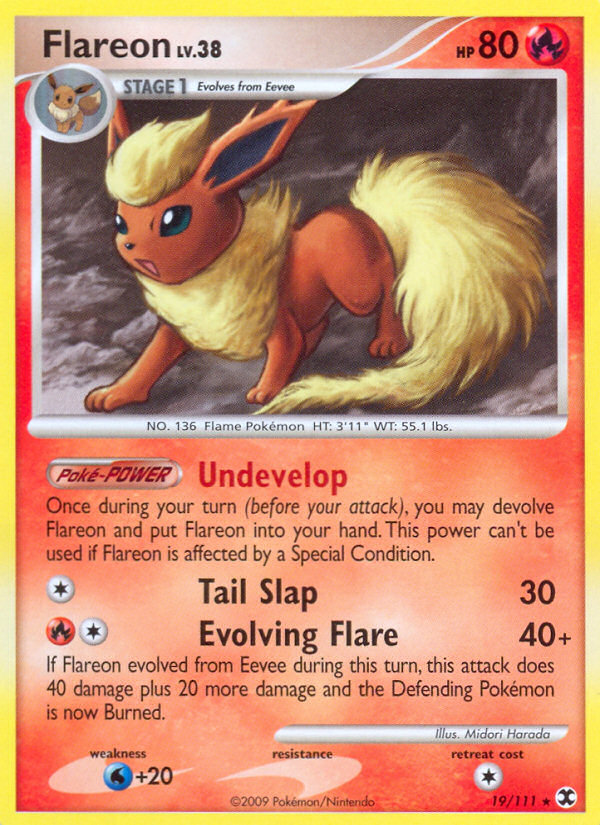 Flareon/111  Rising Rivals - Rare