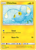 Chinchou 071  SM  Cosmic Eclipse - Common