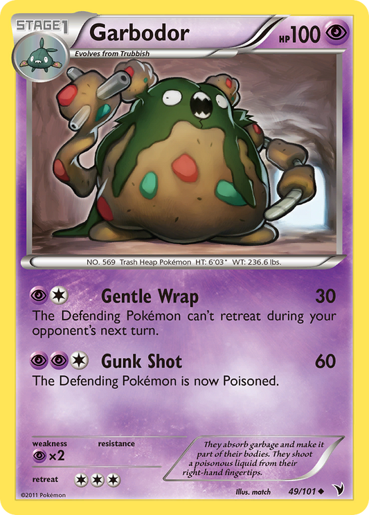 Garbodor  Noble Victories - Uncommon