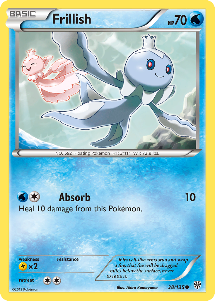 Frillish  Plasma Storm - Common