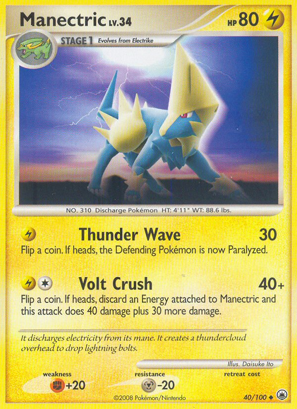 Manectric  Majestic Dawn - Uncommon