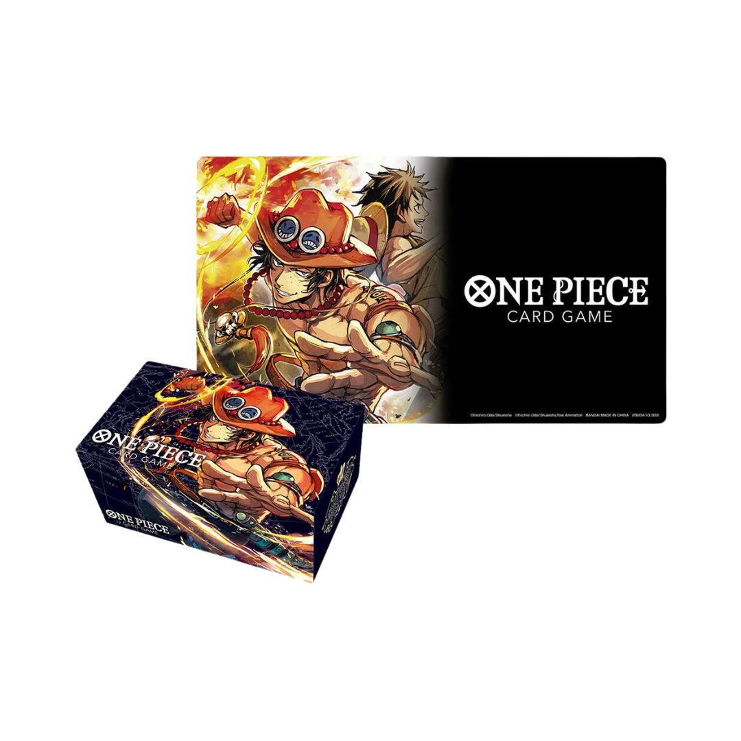 Playmat & Storage Box Set - Portgas D. Ace