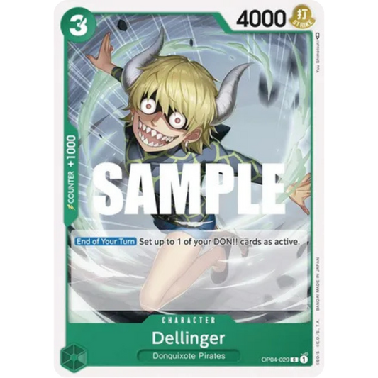 Dellinger (OP04-029) - Kingdoms of Intrigue