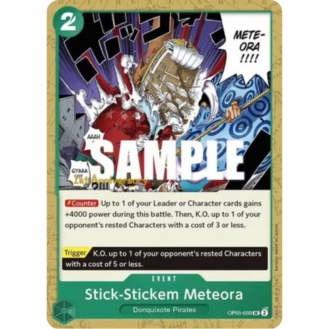 Stick-Stickem Meteora (OP05-039) - Awakening of the New Era: 1st Anniversary Tournament Cards